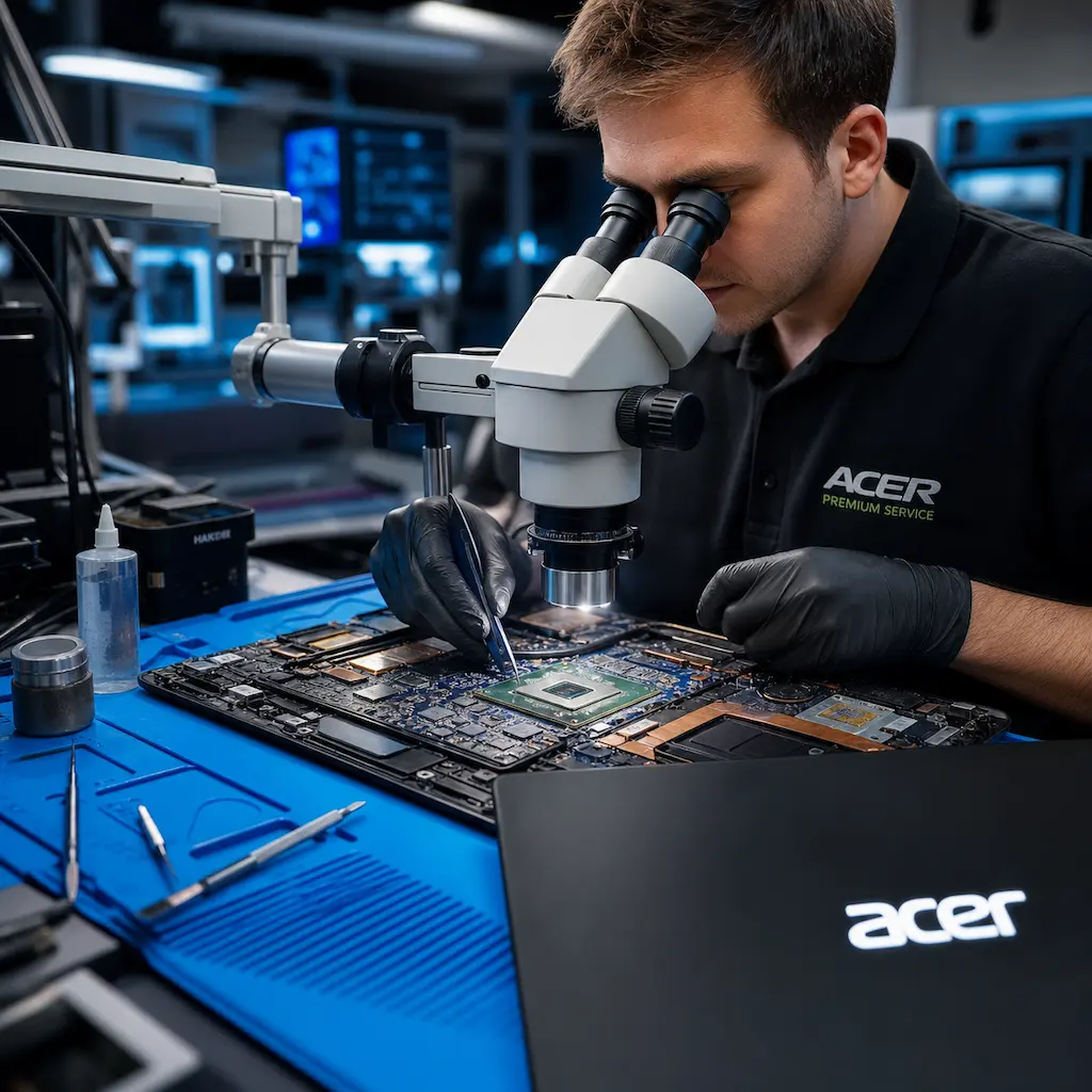Замена видеокарты ноутбука Acer в Хабаровске