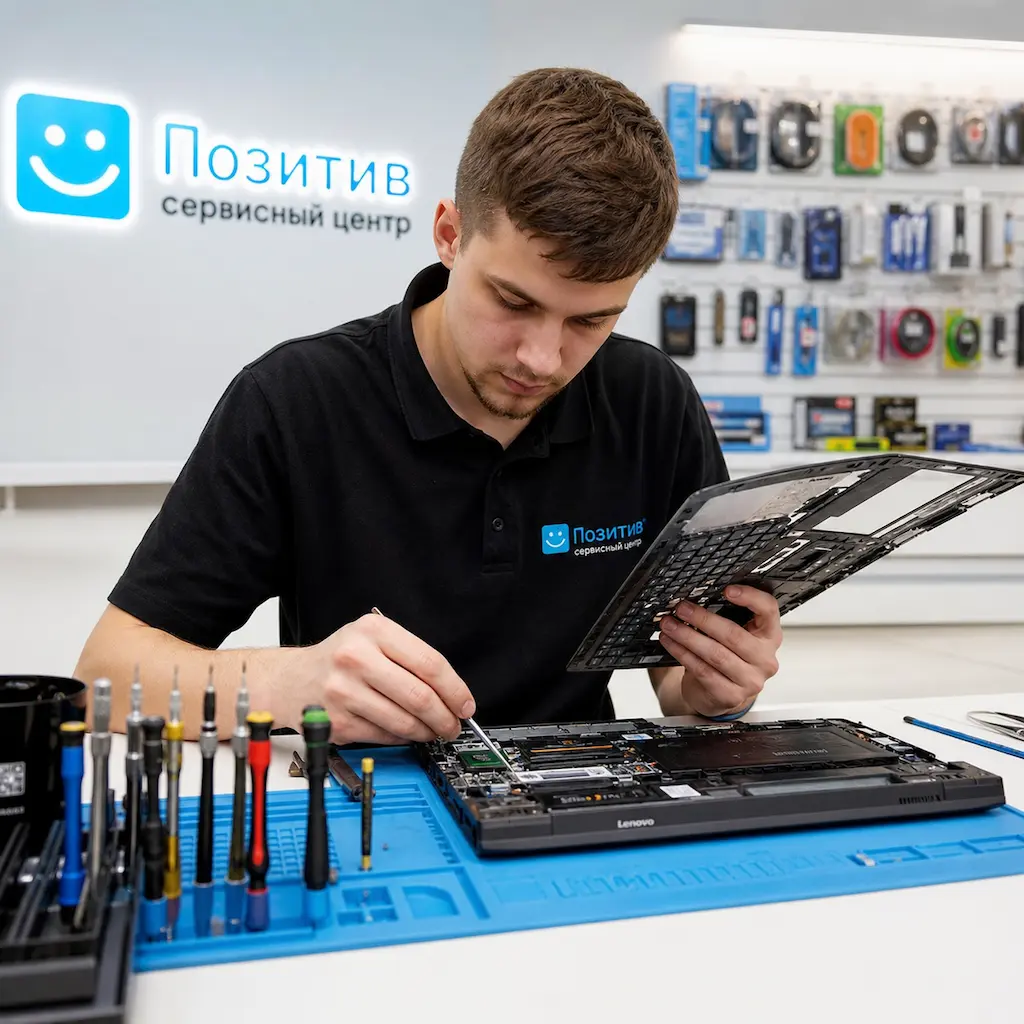 заменить клавиатуру на ноутбуке Lenovo в Хабаровске