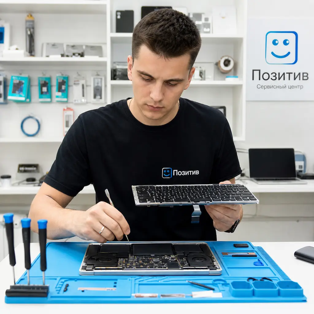 заменить клавиатуру на Apple Macbook в Хабаровске
