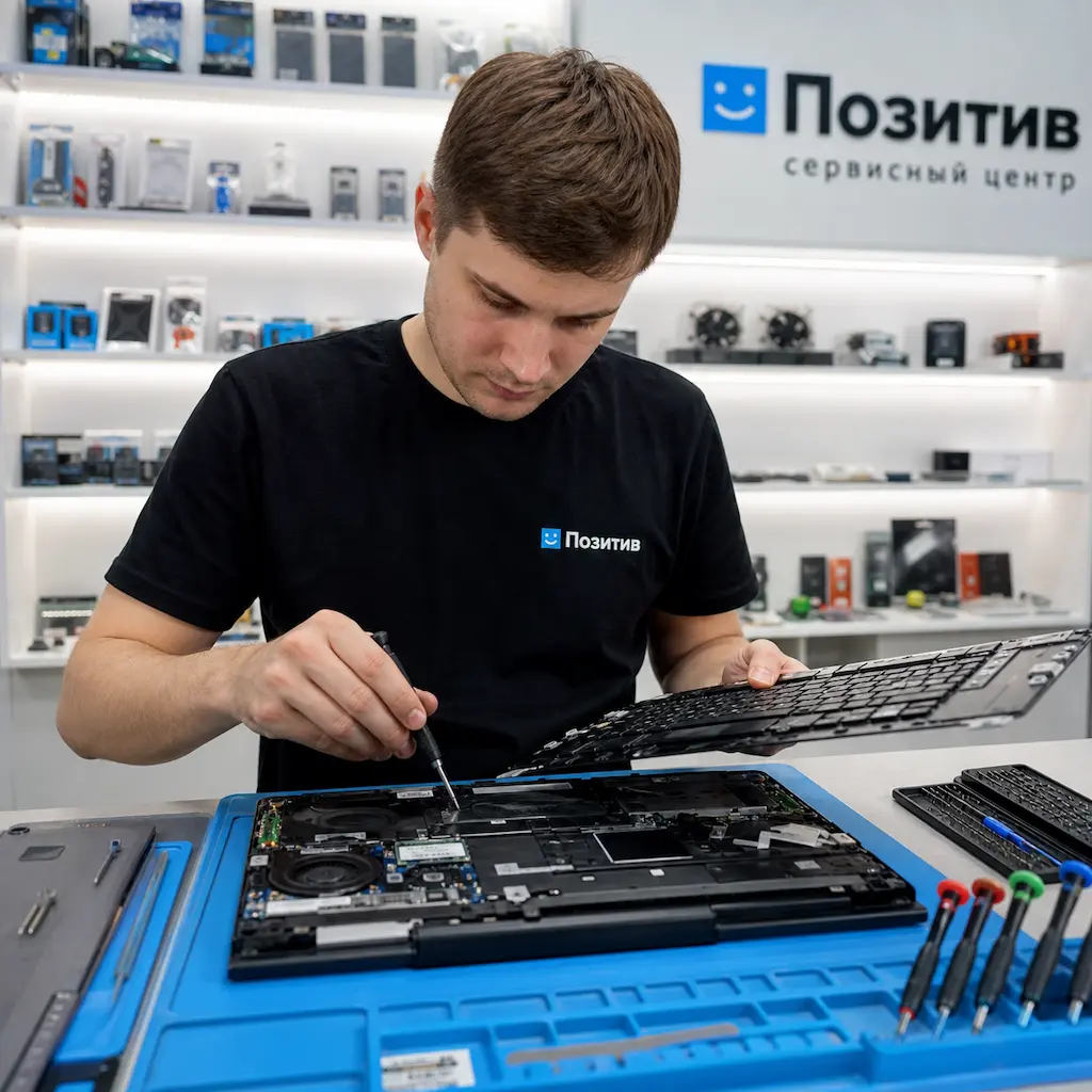заменить клавиатуру на ноутбуке Samsung в Хабаровске