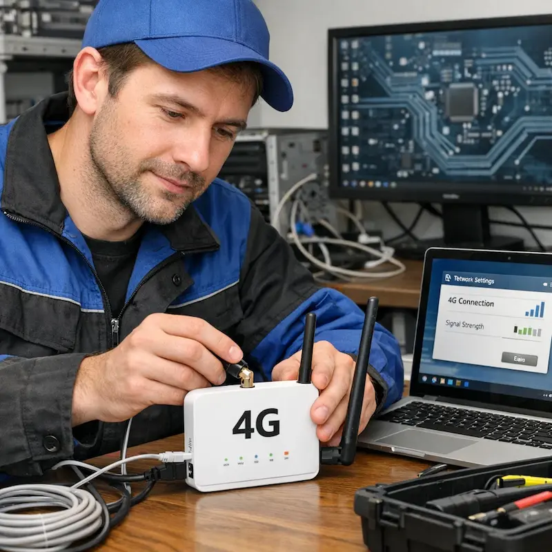 Настройка 4G модема в Хабаровске