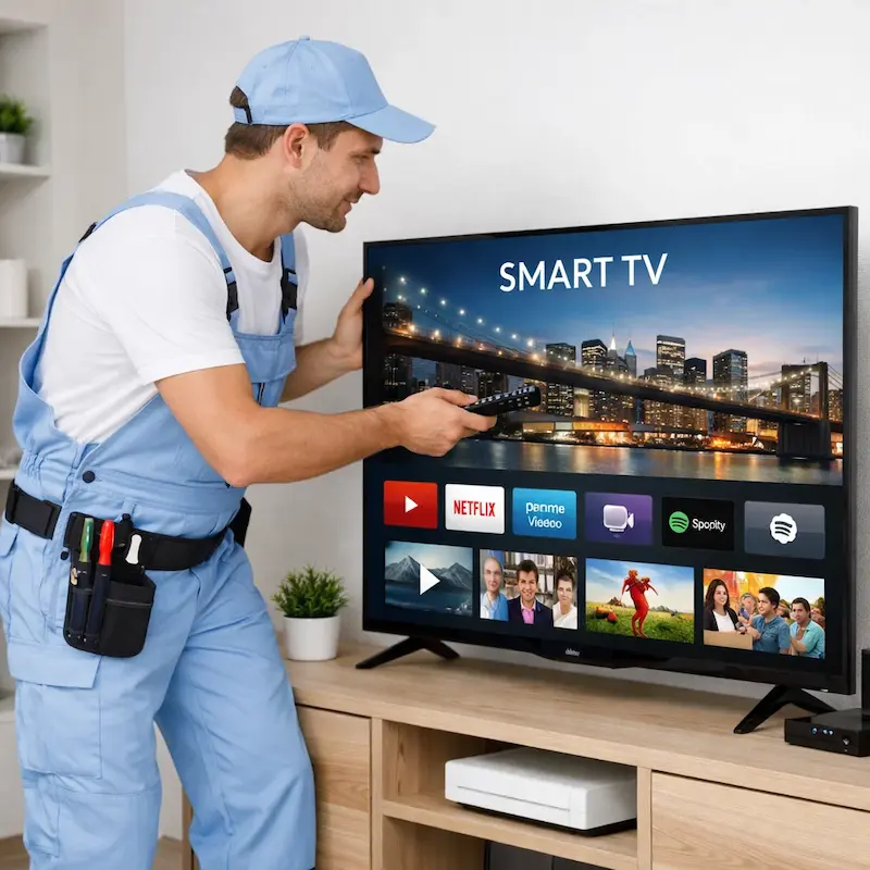 Как вызвать мастера для настройки Smart TV в Хабаровске