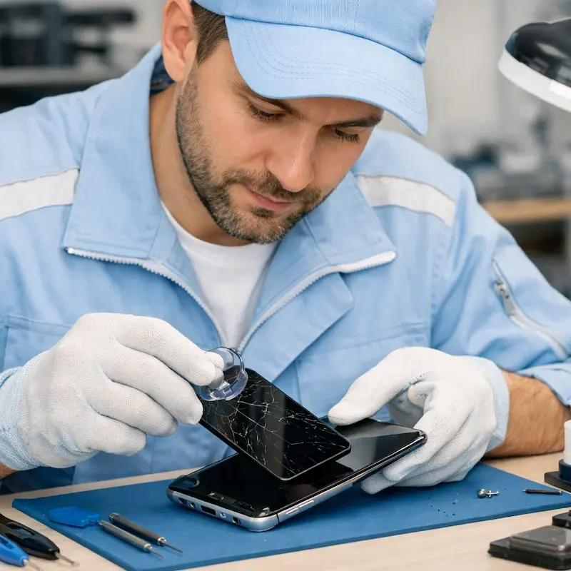 Заменить сенсорное стекло на смартфоне в Хабаровске