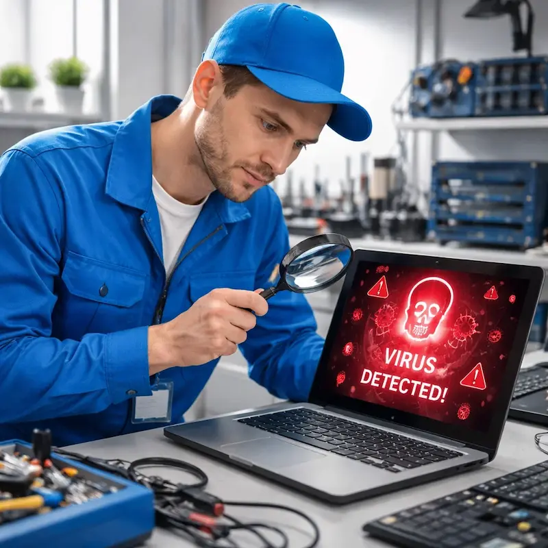 Поиск компьютерных вирусов в Хабаровске